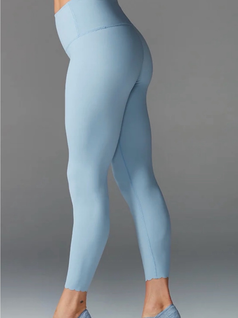 Tavi size L High-Waist Light Blue Sculpting Leggings